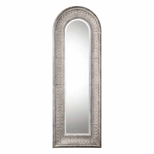 Uttermost Argenton Aged Gray Arch Mirror - 09118
