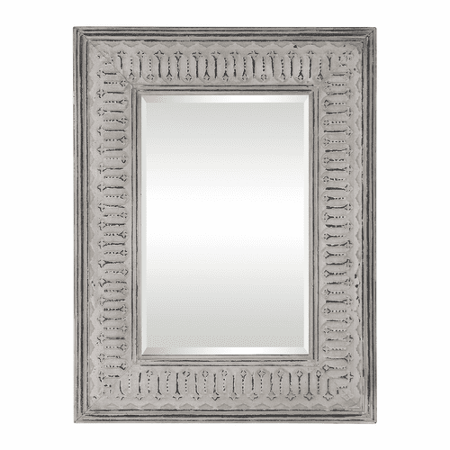 Uttermost Argenton Rectangle Uttermost Argenton Aged Gray Rectangle Mirror - 09455