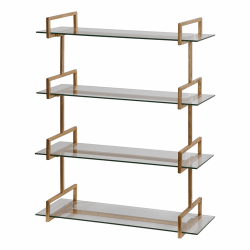 Uttermost Auley Gold Wall Shelf - 04038