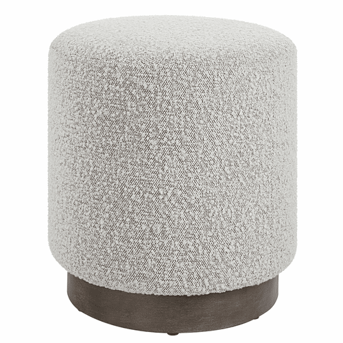 Uttermost Avila Ottoman - Light Gray - 23665