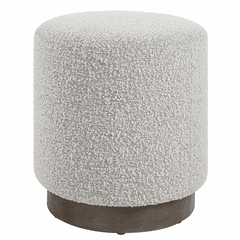 Uttermost Avila Ottoman - Light Gray - 23665