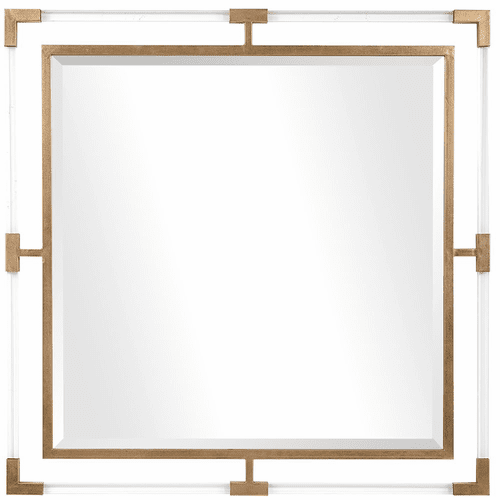 Uttermost Balkan Golden Square Mirror - 09714