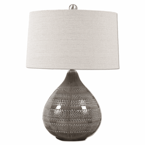 Uttermost Batova Smoke Gray Lamp - 27057-1