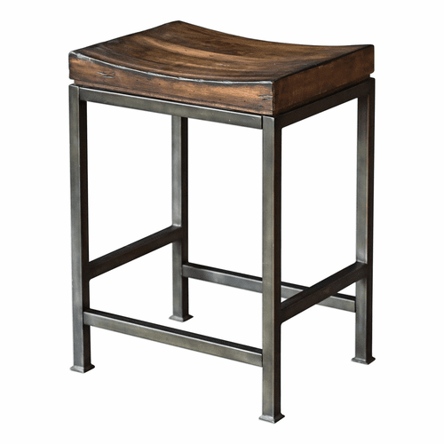Uttermost Beck Wood Counter Stool - 25441