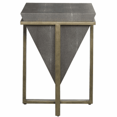 Uttermost Bertrand Shagreen Accent Table - 25123