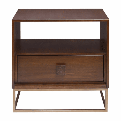 Uttermost Bexley Walnut Side Table - 25318