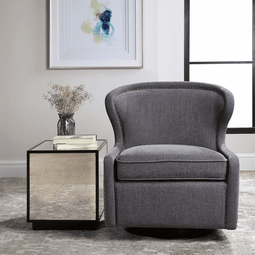 Uttermost Biscay Swivel Chair - 23560