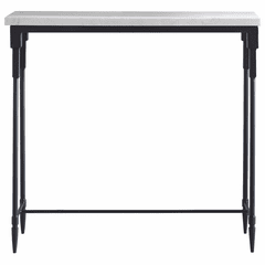 Uttermost Bourges Table - White Marble - 25165