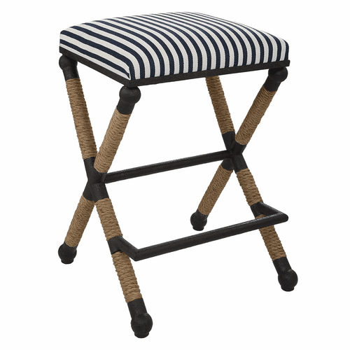 Uttermost Braddock Backless Counter Stool - 23711