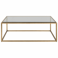 Uttermost Bravura Coffee Table - Gold - 25195