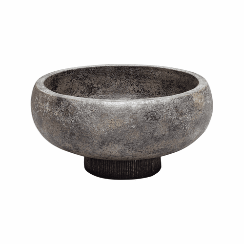 Uttermost Brixton Aged Black Bowl - 17107