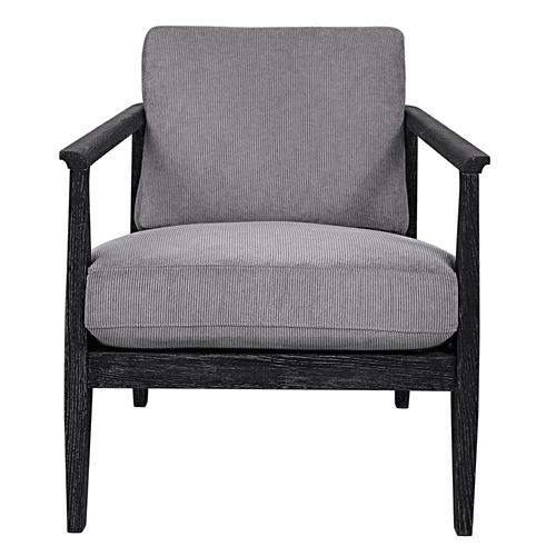 Uttermost Brunei Modern Accent Chair - Gray  - 23657