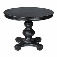 Uttermost Brynmore Wood Grain Round Table - 24310