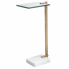 Uttermost Butler Accent Table - Brass - 25136