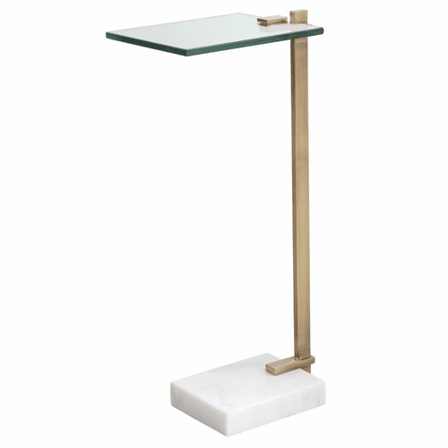 Uttermost Butler Accent Table - Brass - 25136