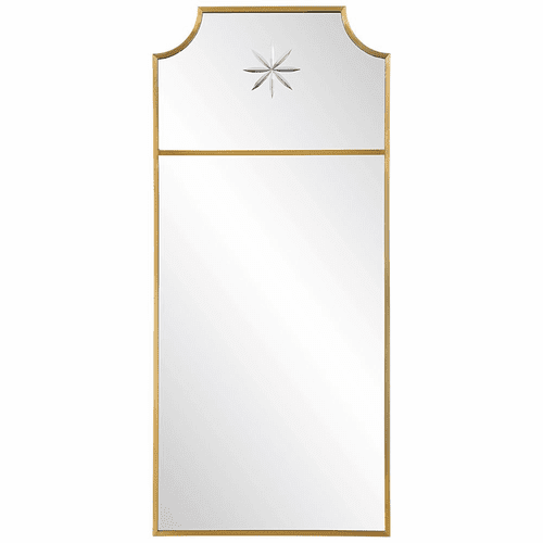 Uttermost Caddington Tall Brass Mirror - 09748