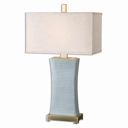 Uttermost Cantarana Blue Gray Table Lamp - 26673-1