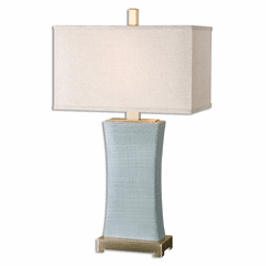 Uttermost Cantarana Blue Gray Table Lamp - 26673-1 Uttermost Cantarana Blue Gray Table Lamp - 26673-1