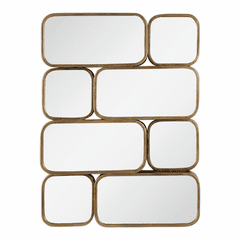 Uttermost Canute Modern Gold Mirror - 09437