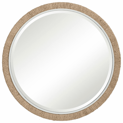 Uttermost Carbet Round Rope Mirror - 09668