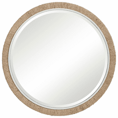 Uttermost Carbet Round Rope Mirror - 09668