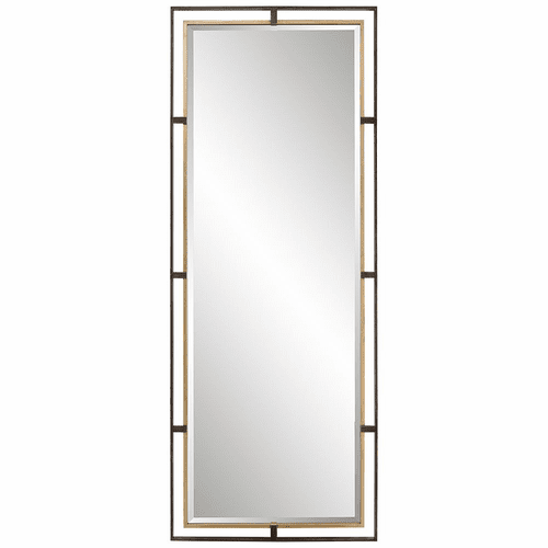 Uttermost Carrizo Tall Bronze & Gold Mirror - 09776