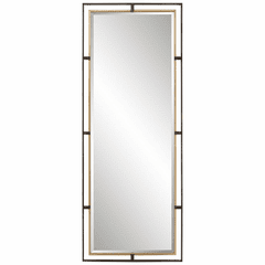 Uttermost Carrizo Tall Bronze & Gold Mirror - 09776