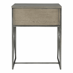 Uttermost Cartwright Side Table - Gray - 25367