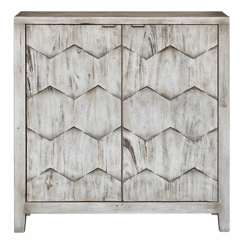Uttermost Catori Smoked Ivory Console Cabinet - 25862
