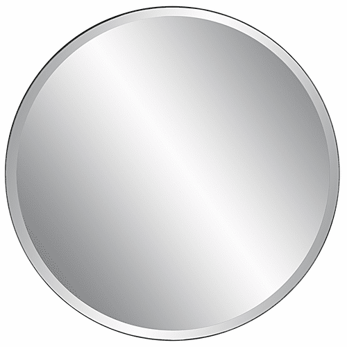 Uttermost Cerelia Black Round Mirror - 09763
