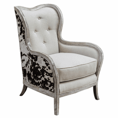 Uttermost Chalina High Back Armchair - 23611
