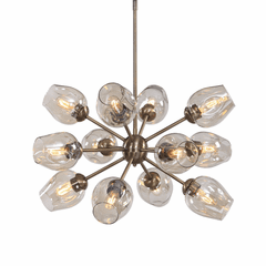 Uttermost Chet 12 Light Sputnik Chandelier - 21325