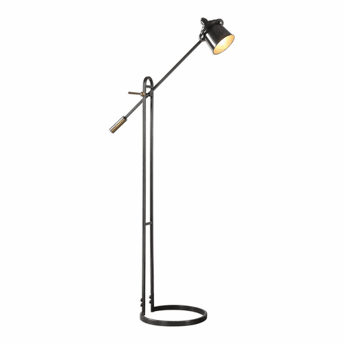 Uttermost Chisum Dark Bronze Floor Lamp - 28122-1