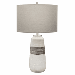 Uttermost Comanche White Crackle Table Lamp - 28392-1