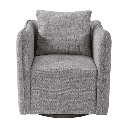 Uttermost Corben Gray Swivel Chair - 23492