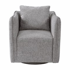 Uttermost Corben Gray Swivel Chair - 23492