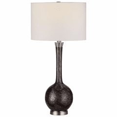 Uttermost Cosmos Glass Buffet Lamp - Charcoal - 28485