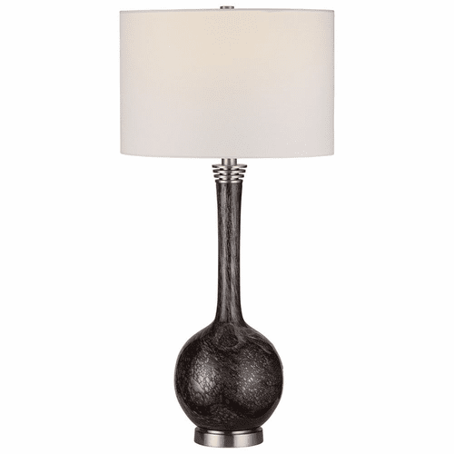 Uttermost Cosmos Glass Buffet Lamp - Charcoal - 28485