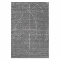 Uttermost Costilla Modern Gray 6 X 9 Rug - 70034-6 Uttermost Costilla Modern Gray 6 X 9 Rug - 70034-6