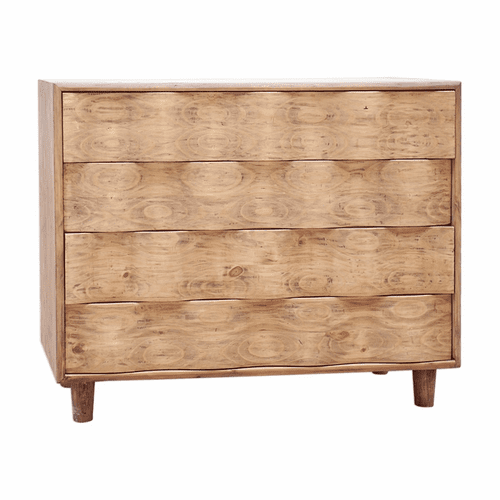 Uttermost Crawford Light Oak Accent Chest - 25337