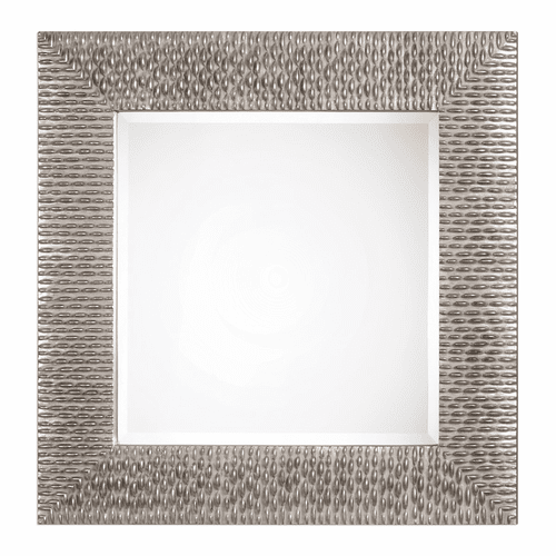 Uttermost Cressida Distressed Silver Square Mirror - 09135