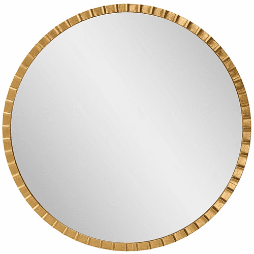 Uttermost Dandridge Gold Round Mirror - 09781