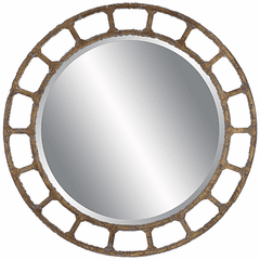 Uttermost Darby Distressed Round Mirror - 09759 Uttermost Darby Distressed Round Mirror - 09759
