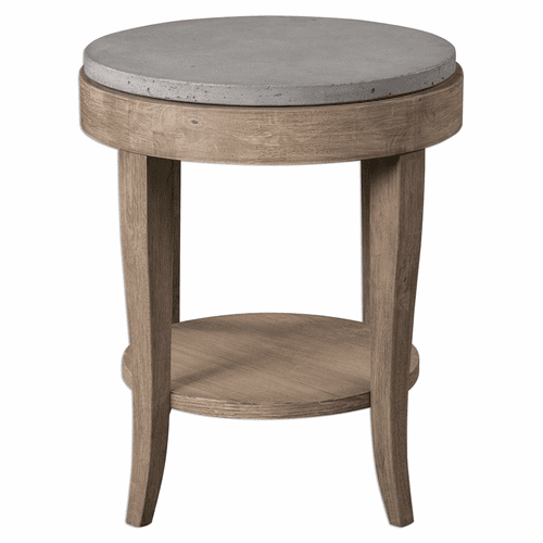 Uttermost Deka Round Accent Table - 25909