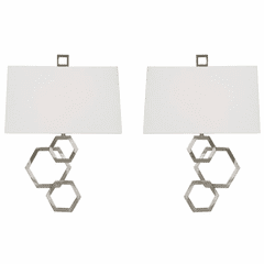 Uttermost Deseret Nickel 2 Light Sconce S/2 - 22545