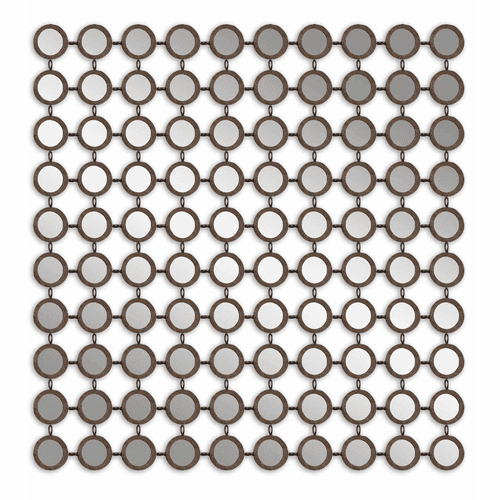 Uttermost Dinuba Antique Silver Champagne Mirror - 12793