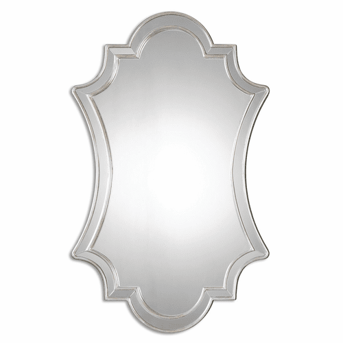 Uttermost Elara Antiqued Silver Wall Mirror - 08134