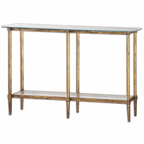 Uttermost Elenio Glass Console Table - 24421