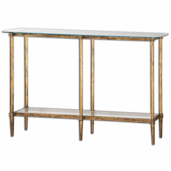 Uttermost Elenio Glass Console Table - 24421