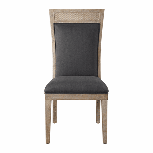 Uttermost Encore Dark Gray Armless Chair - 23440